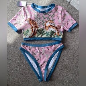 Averie Pink Tiger Bikini